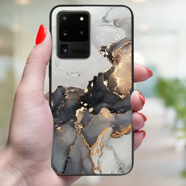 MY ART Ochranný kryt pre Samsung Galaxy S20 Ultra GREY MARBLE (140)
