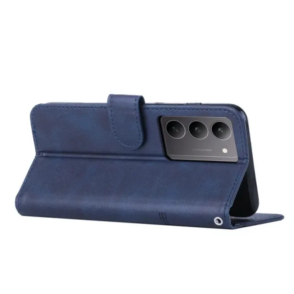 STITCHED Peňaženkový kryt pre Realme C75 / Realme 14x 5G modrý