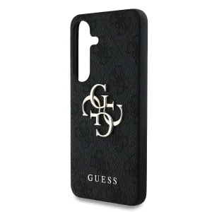GUESS 4G METAL Kryt pre Samsung Galaxy S25 5G šedý