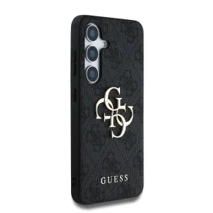 GUESS 4G METAL Kryt pre Samsung Galaxy S25 5G šedý
