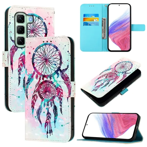 ART Peňaženkový kryt pre Infinix Hot 50 DREMCATCHER