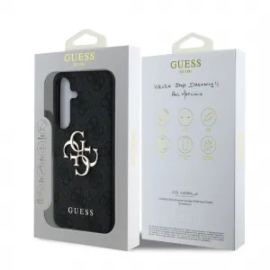 GUESS 4G METAL Kryt pre Samsung Galaxy S25 Plus 5G šedý