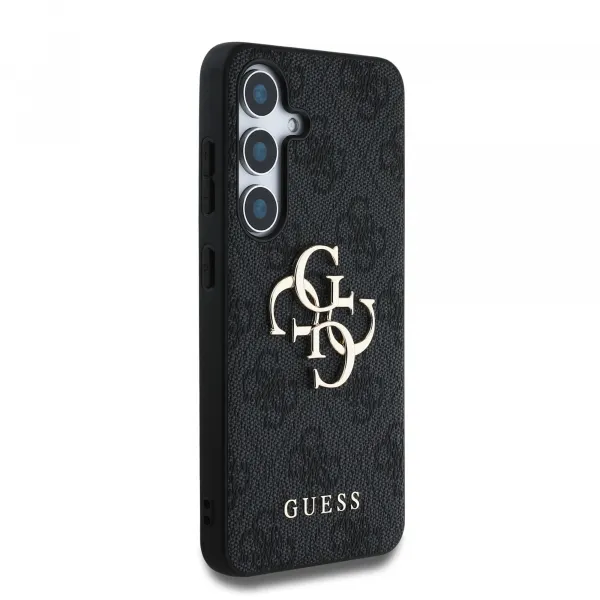 GUESS 4G METAL Kryt pre Samsung Galaxy S25 Plus 5G šedý