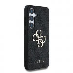 GUESS 4G METAL Kryt pre Samsung Galaxy S25 Plus 5G šedý
