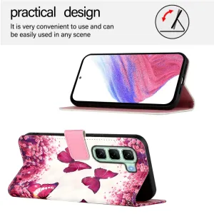 ART Peňaženkový kryt pre Infinix Hot 50 ROSE BUTTERFLY