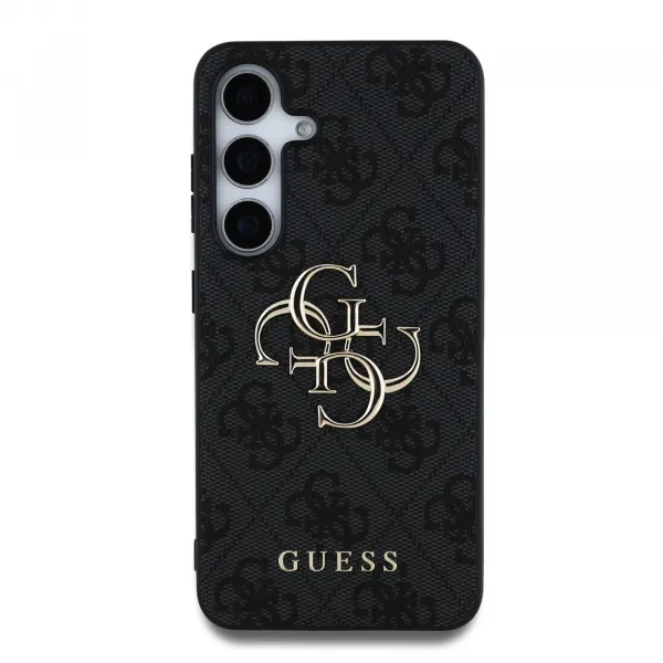 GUESS 4G METAL Kryt pre Samsung Galaxy S25 Plus 5G šedý