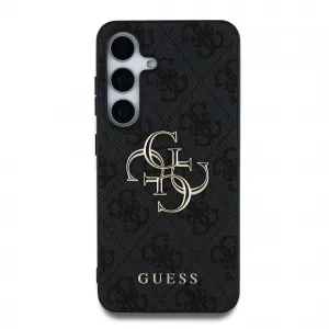 GUESS 4G METAL Kryt pre Samsung Galaxy S25 Plus 5G šedý