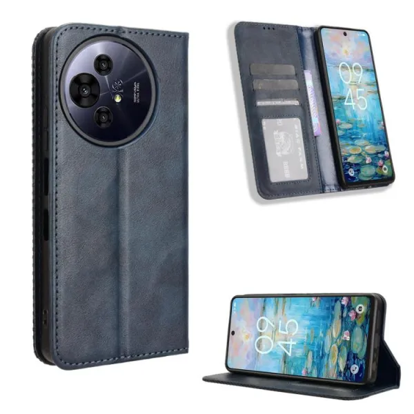 BUSINESS Peňaženkový kryt pre TCL 50 NxtPaper / TCL 50 Pro NxtPaper modrý