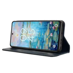BUSINESS Peňaženkový kryt pre TCL 50 NxtPaper / TCL 50 Pro NxtPaper modrý