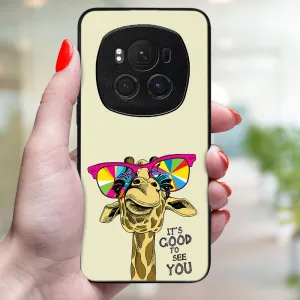 MY ART Ochranný kryt pre Honor Magic6 Pro 5G GIRAFFE (180)