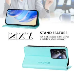 RINA Zaklápacie puzdro pre Realme Note 60 mentolové