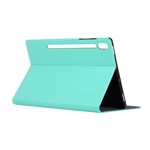 ENKAY LEATHER Zaklápací obal pre Samsung Galaxy Tab S6 (T860 / T865) mentolový