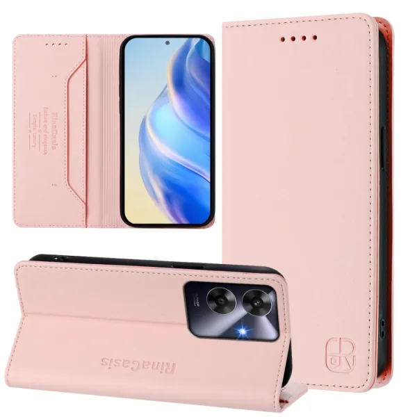 RINA Zaklápacie puzdro pre Realme Note 60 ružové