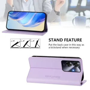 RINA Zaklápacie puzdro pre Realme Note 60 svetlofialové