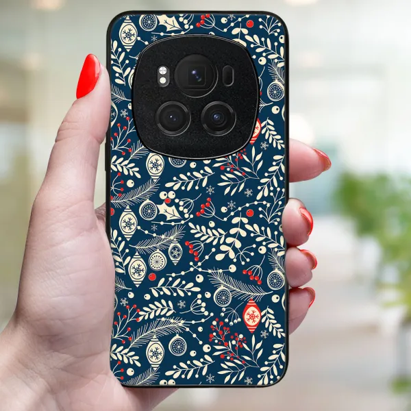 MY ART Kryt s vianočným dizajnom Honor Magic6 Pro 5G MISTLETOE (070)