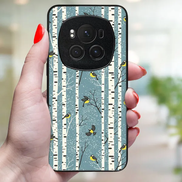MY ART Kryt s vianočným dizajnom Honor Magic6 Pro 5G BIRCH (072)