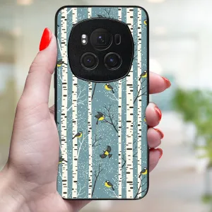 MY ART Kryt s vianočným dizajnom Honor Magic6 Pro 5G BIRCH (072)