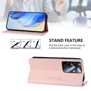 RINA Zaklápacie puzdro pre Realme Note 60 ružové