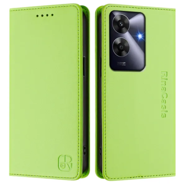 RINA Zaklápacie puzdro pre Realme Note 60 svetlozelené