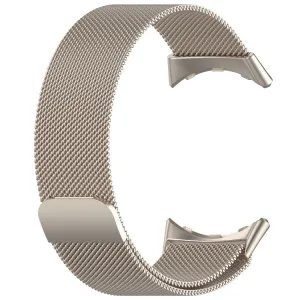 MILANESE Kovový remienok pre Google Pixel Watch 3 41mm / Pixel Watch 4 41mm STARLIGHT
