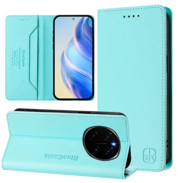 RINA Zaklápacie puzdro pre Honor Magic7 Pro 5G mentolové