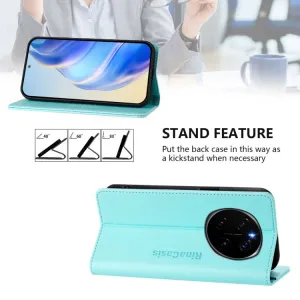 RINA Zaklápacie puzdro pre Honor Magic7 Pro 5G mentolové