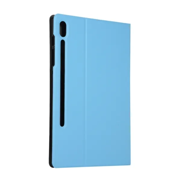 ENKAY LEATHER Zaklápací obal pre Samsung Galaxy Tab S6 (T860 / T865) svetlomodrý