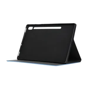 ENKAY LEATHER Zaklápací obal pre Samsung Galaxy Tab S6 (T860 / T865) svetlomodrý