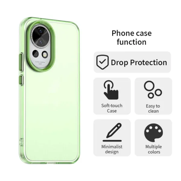 CANDY Ochranný kryt pre Huawei Nova 13 zelený