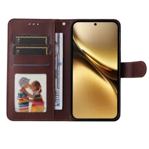 SMOOTH Peňaženkové puzdro pre Vivo X200 Pro 5G hnedé