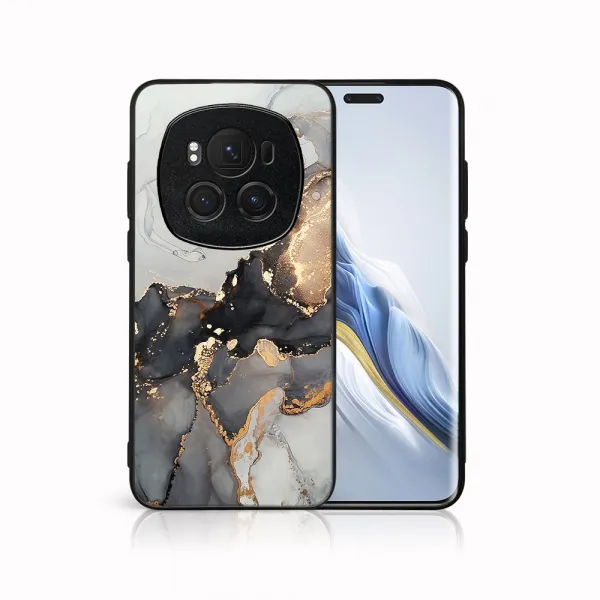 MY ART Ochranný kryt pre Honor Magic6 Pro 5G GREY MARBLE (140)