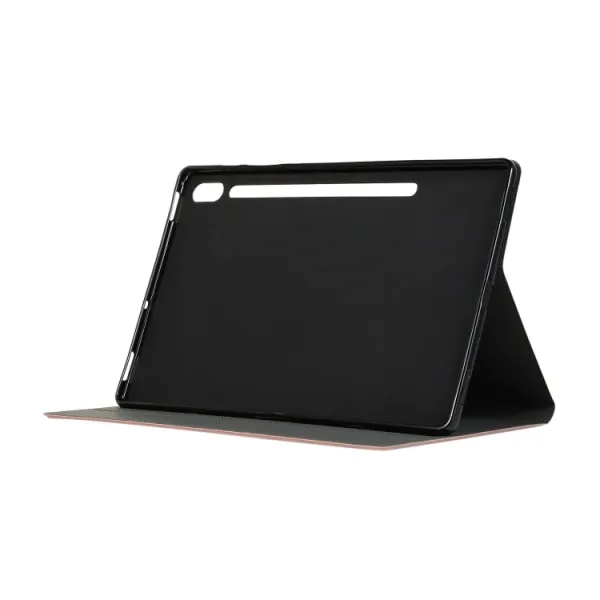 ENKAY LEATHER Zaklápací obal pre Samsung Galaxy Tab S6 (T860 / T865) ružový