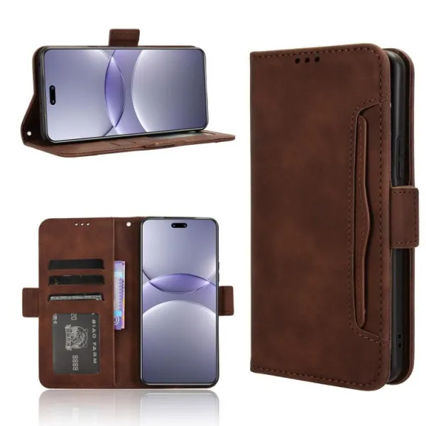 SLOT Peňaženkový obal pre Huawei Nova 13 Pro hnedý