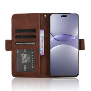SLOT Peňaženkový obal pre Huawei Nova 13 Pro hnedý