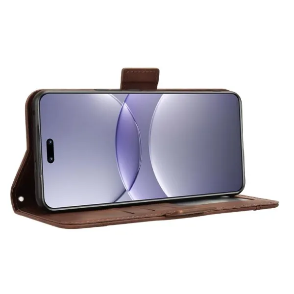SLOT Peňaženkový obal pre Huawei Nova 13 Pro hnedý