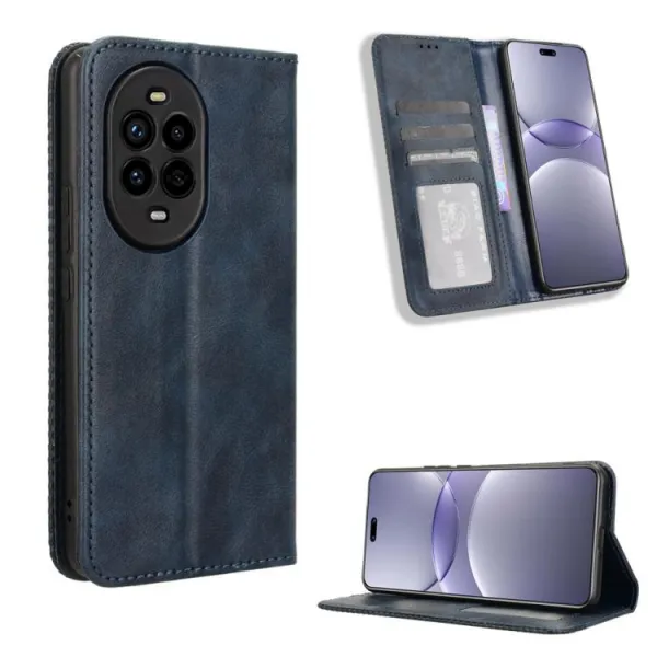 BUSINESS Peňaženkový kryt pre Huawei Nova 13 Pro modrý