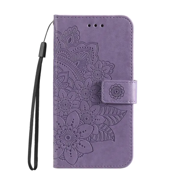 ART MANDALA Peňaženkový obal pre Huawei Nova 13 fialový