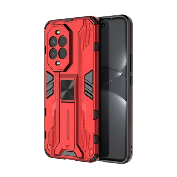 SUPERSONIC Ochranný obal so stojanom pre Huawei Nova 13 Pro červený