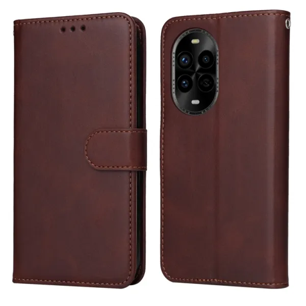 SMOOTH Peňaženkové puzdro pre Huawei Nova 13 Pro hnedé