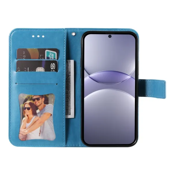ART MANDALA Peňaženkový obal pre Huawei Nova 13 modrý