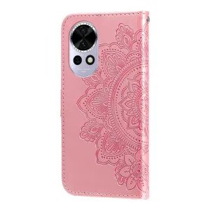 ART MANDALA Peňaženkový obal pre Huawei Nova 13 ružový