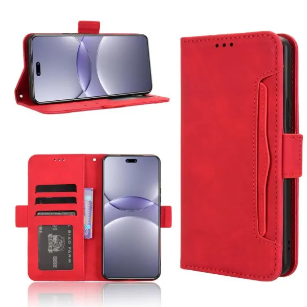 SLOT Peňaženkový obal pre Huawei Nova 13 Pro červený