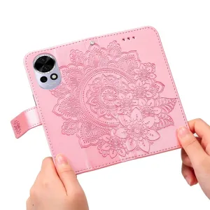 ART MANDALA Peňaženkový obal pre Huawei Nova 13 ružový