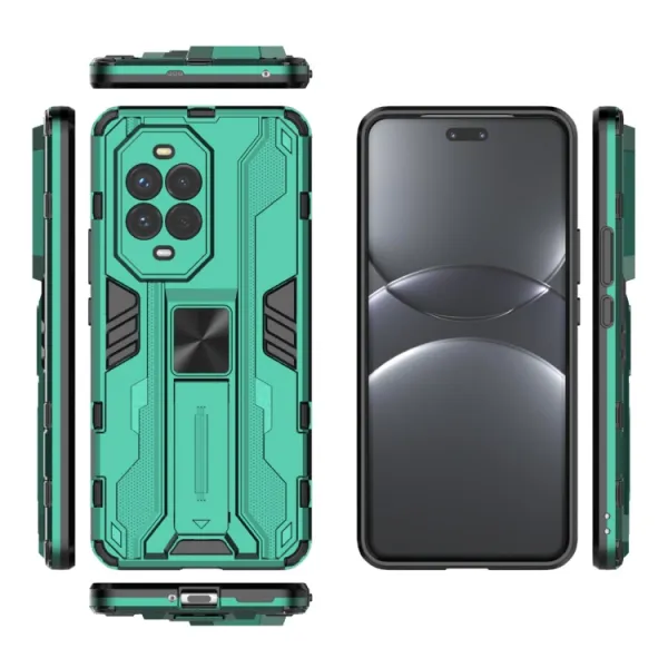 SUPERSONIC Ochranný obal so stojanom pre Huawei Nova 13 Pro zelený