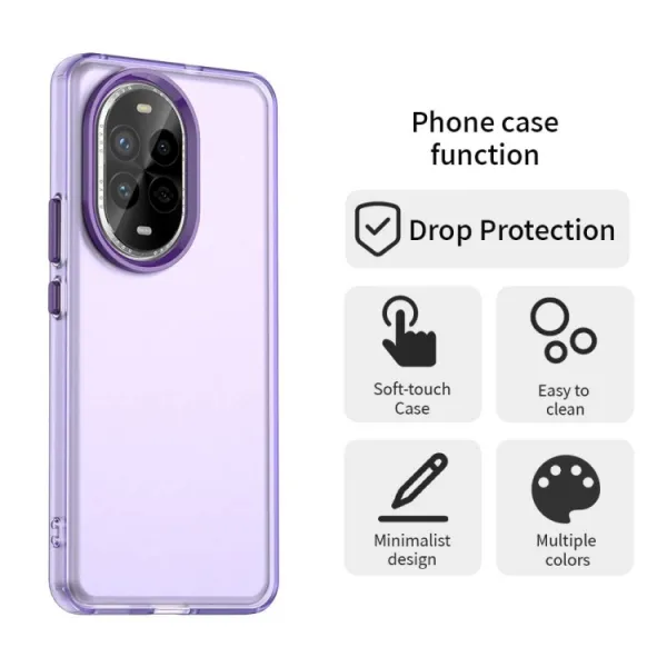 CANDY Ochranný kryt pre Huawei Nova 13 Pro fialový