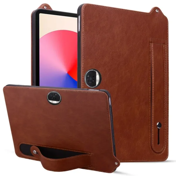 BACKY Ochranný obal s držiakom Honor MagicPad 2 hnedý