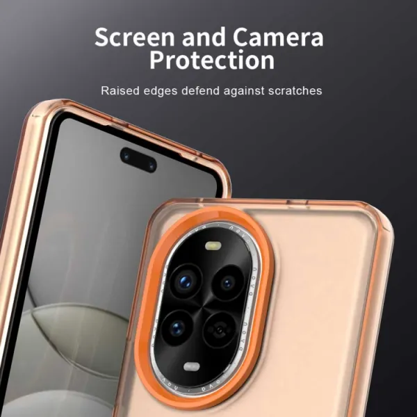 CANDY Ochranný kryt pre Huawei Nova 13 Pro oranžový