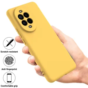 RUBBER Ochranný kryt pre Huawei Nova 13 Pro žltý
