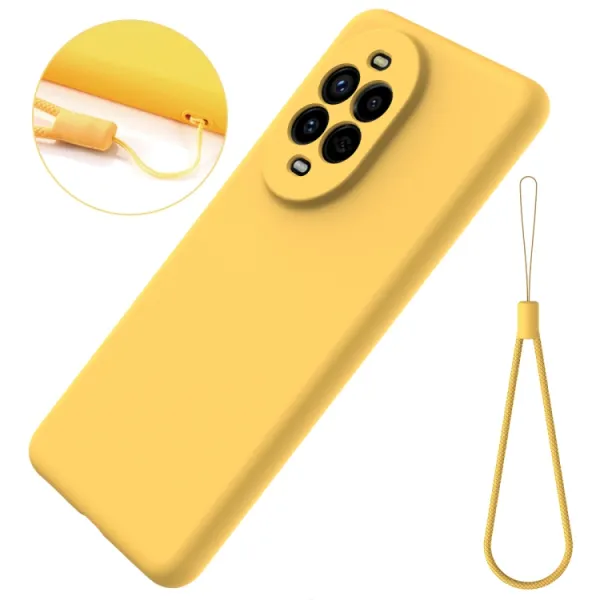 RUBBER Ochranný kryt pre Huawei Nova 13 Pro žltý