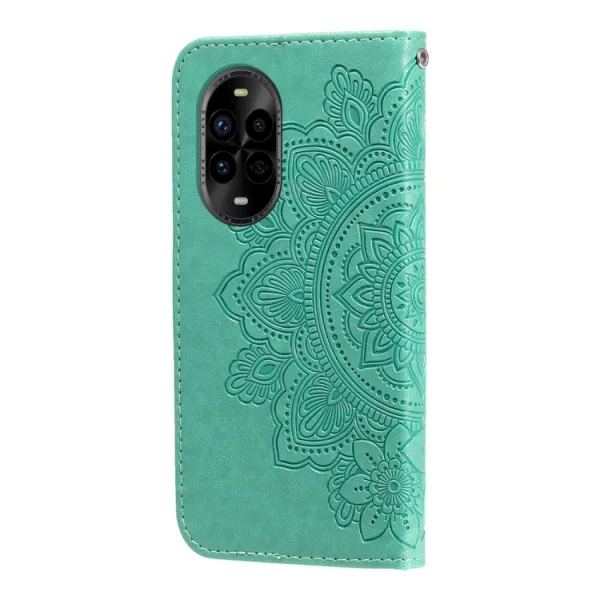 ART MANDALA Peňaženkový obal pre Huawei Nova 13 Pro zelený
